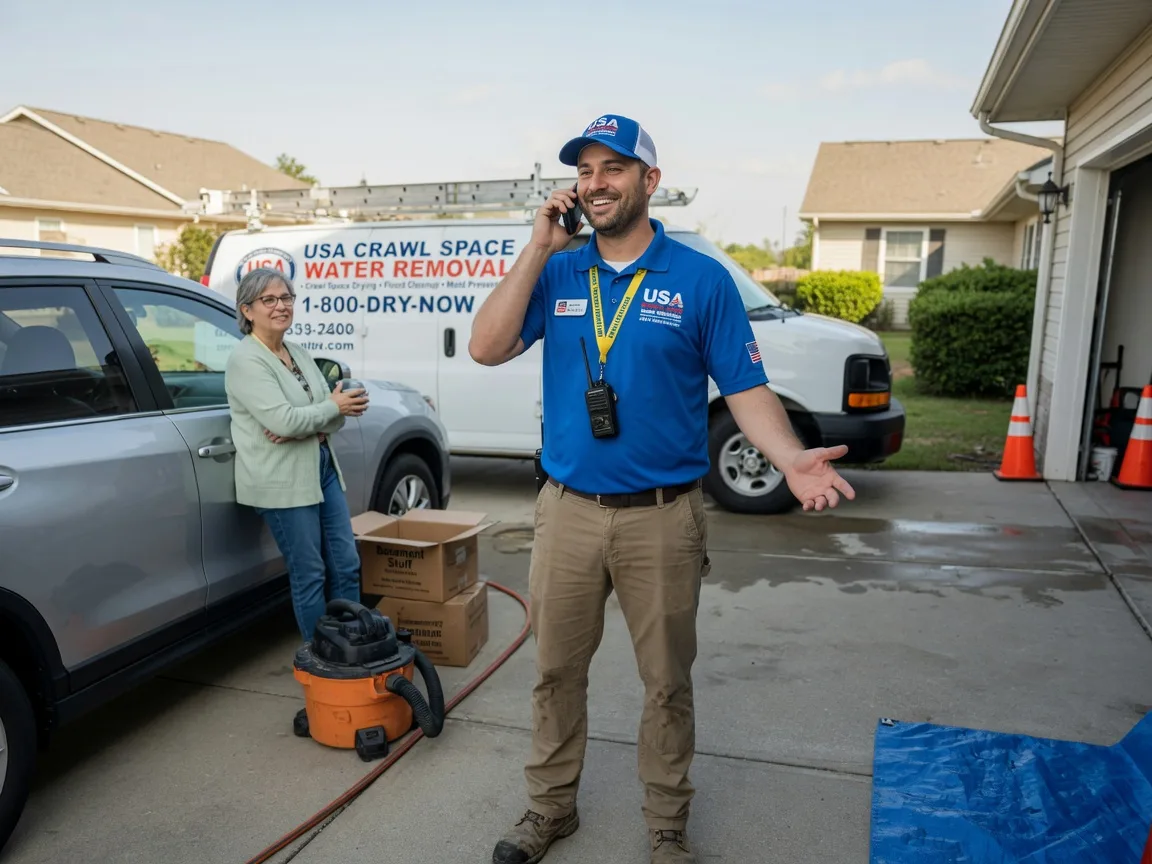 Crawl Space Water Removal Bakersfield, MO FAQs